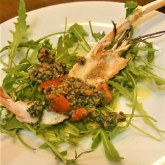 スカンピのオーブン焼き 